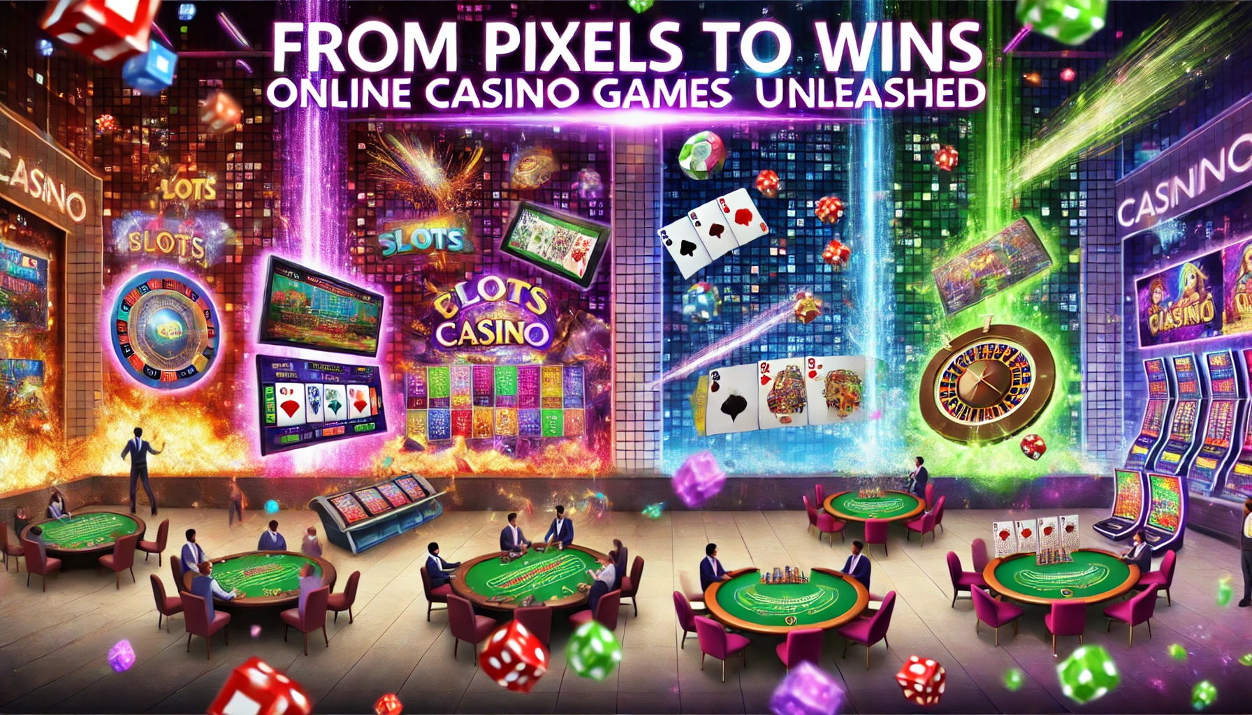 From Pixels to Wins: Online Casino Games Unleashed